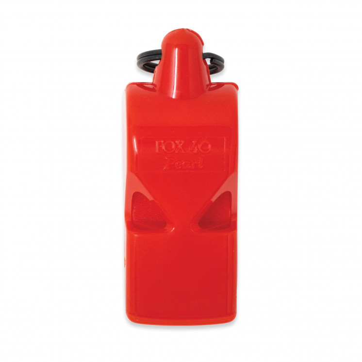 silbato fox pearl rojo b