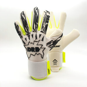 Guante Arquero Feline EVO Sr | DRB Blanco y amarillo | Talle 10
