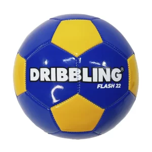 Pelota Fútbol Nº5 DRB Flash | Azul y amarillo