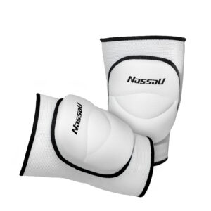 Rodillera Voley Cover Nassau Blanca Talle L