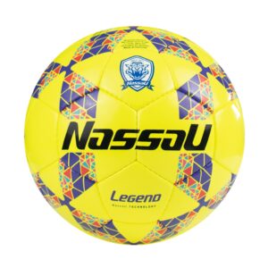 Pelota de Fútbol Nassau Legend N°5 | Amarillo fluor