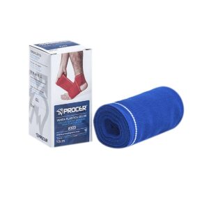 Venda Elastica PROCER 10 cm Azul