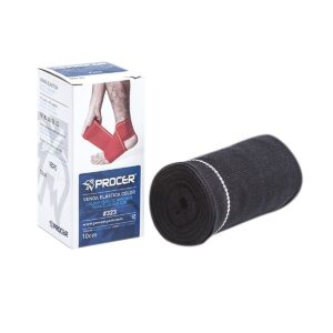 Venda Elastica PROCER 10 cm Negra