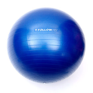 Pelota ESFERODINAMIA 65 cm COLOR AZUL REFORZADA 1.100 grs FOLLOW FIT Art. ff41155vt