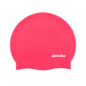 GORRRA Natacion silicona SPORTO classic rosa